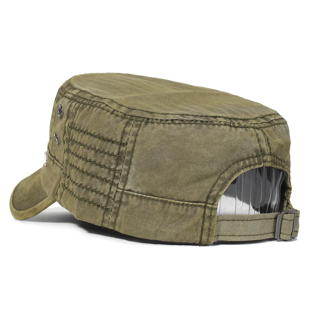 Casquette militaire Vintage | Style Unisexe Assuré