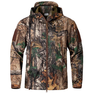 Veste softshell homme Camouflage | Protection Imperméable