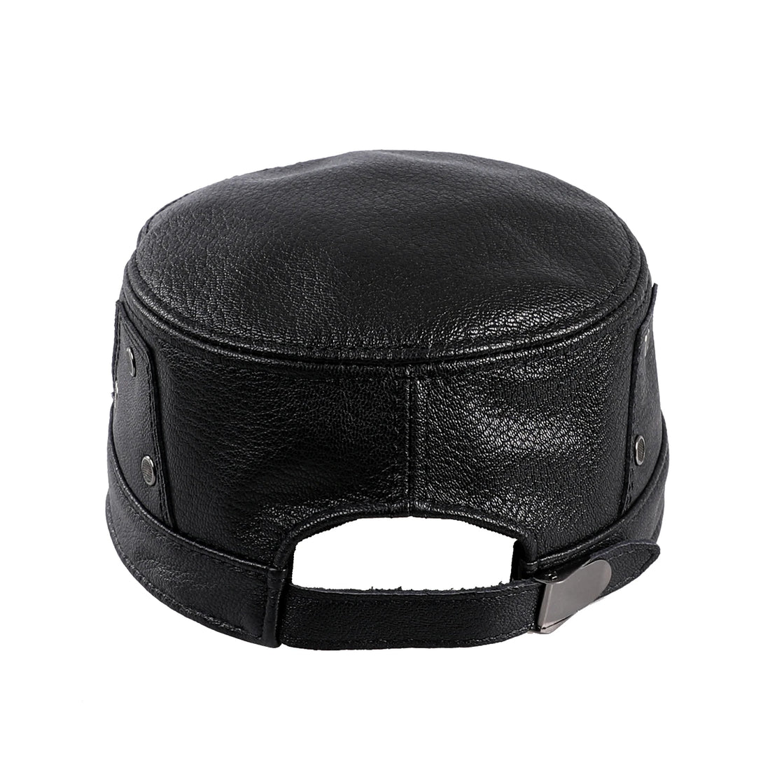Casquette militaire cuir | Confort et Style intemporel
