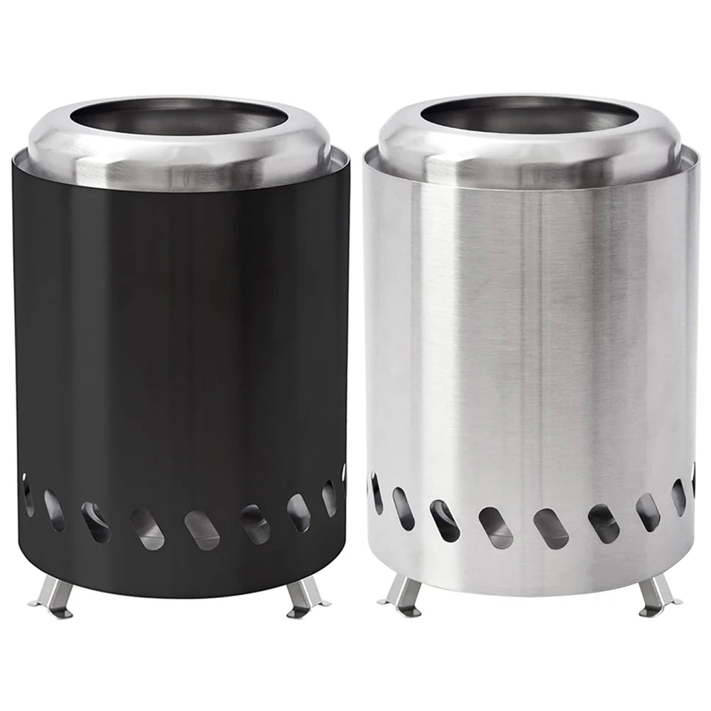 Poêle à bois portable inox | Idéal pour crises énergétiques