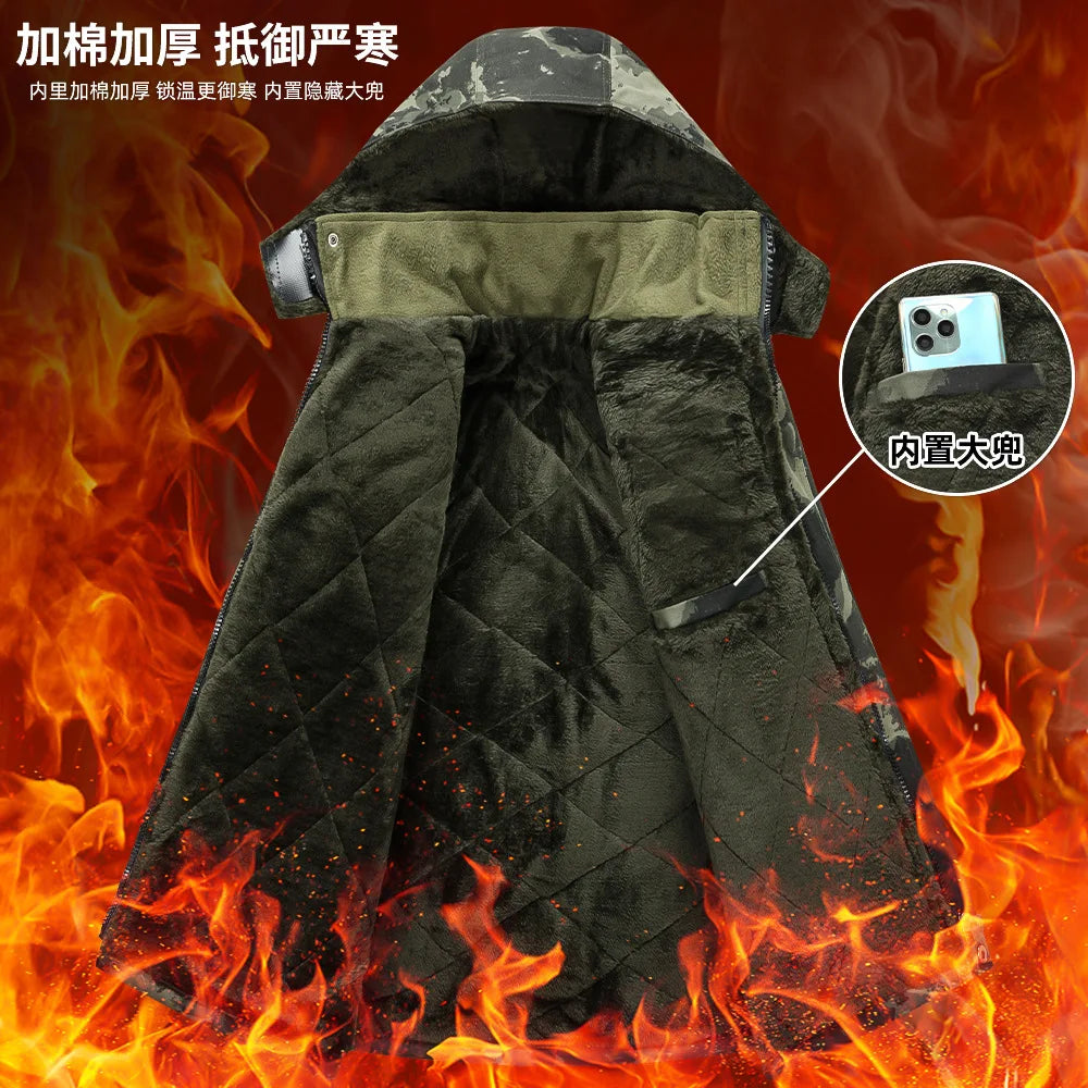 Parka militaire homme thermique | Protection Antifroid