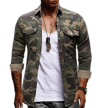 Chemise militaire homme Camouflage | Style et Confort