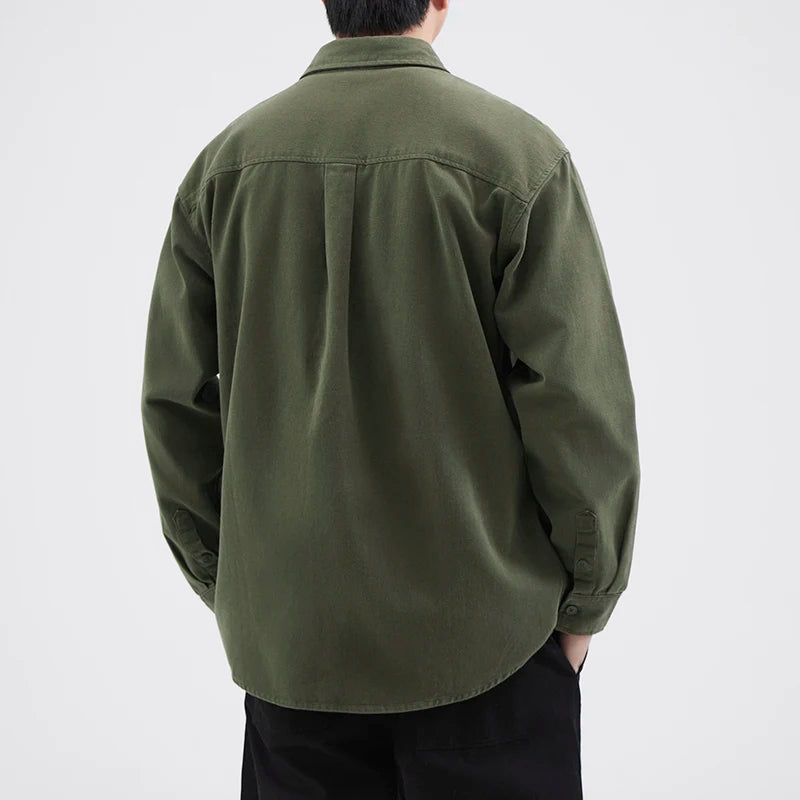 Chemise militaire homme Vintage | Confort Printanier