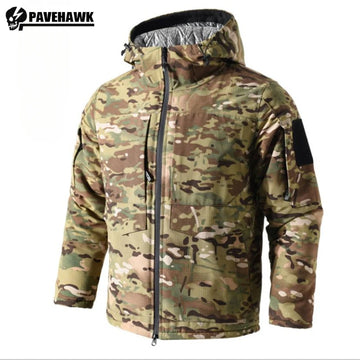 Parka militaire homme Camouflage | Chaleur et Durabilité