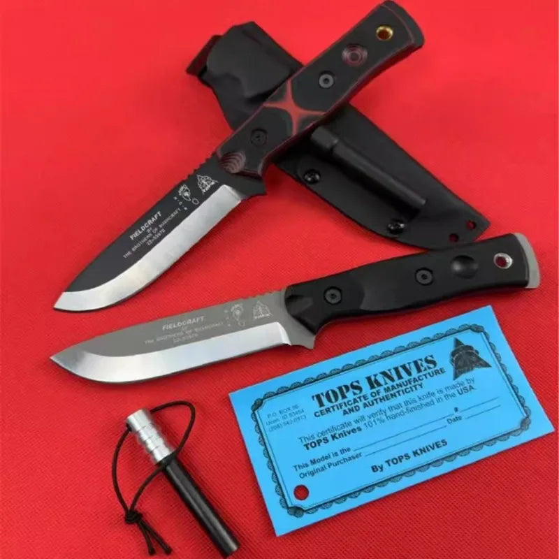 Couteau Bushcraft Premium | Précision et Fiabilité