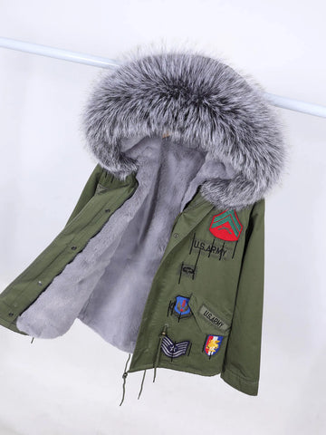 Parka militaire femme Luxe | Chaleur et Élégance