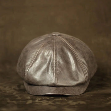Beret militaire cuir | Élégance et Confort Réunis