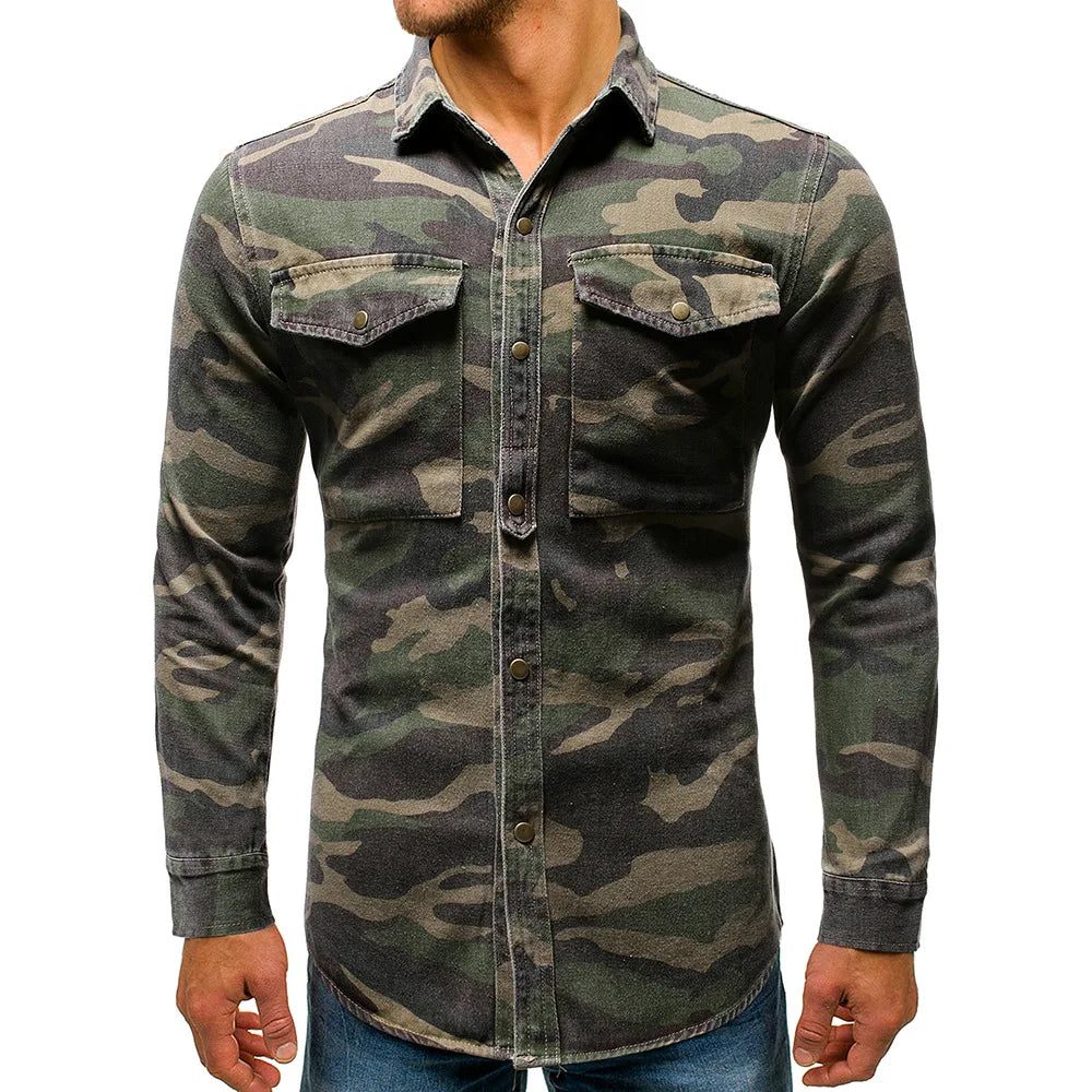 Chemise militaire homme Camouflage | Style et Confort