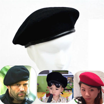 Beret militaire en laine | Style et Confort Hivernal