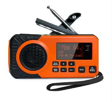 Radio de survie DAB+ 5000 mAh | Communication en Crise