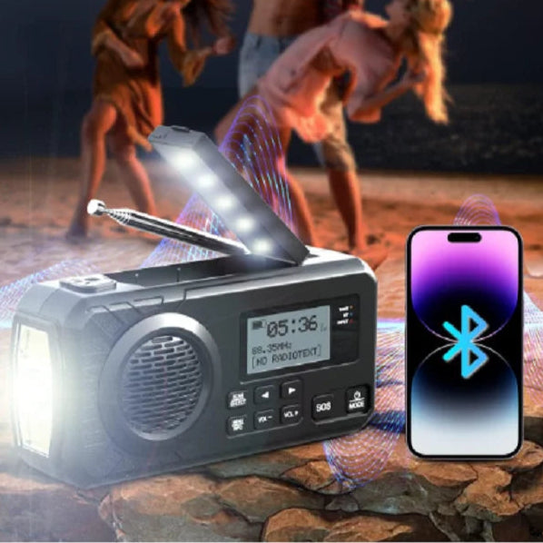 Radio de survie DAB+ 5000 mAh | Communication en Crise