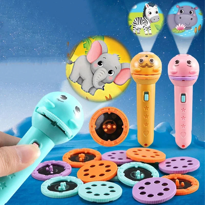 Lampe Torche Enfant Projections | Éveil Ludique