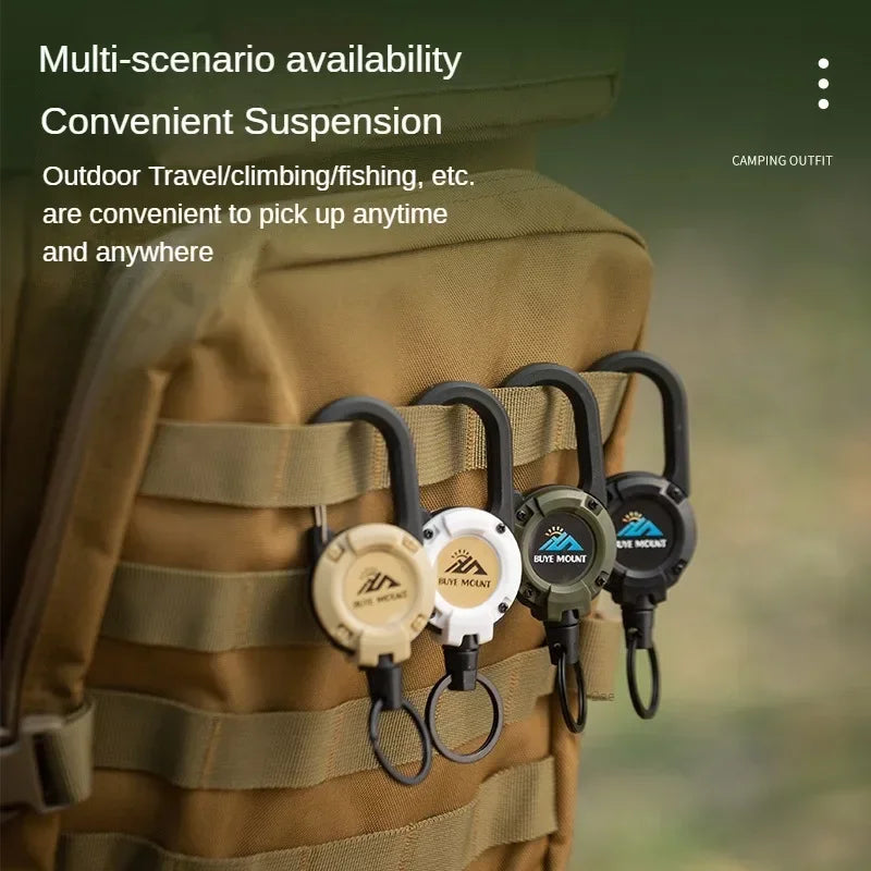 Outil de survie Porte-clés Rétractable | Accès rapide en toute situation