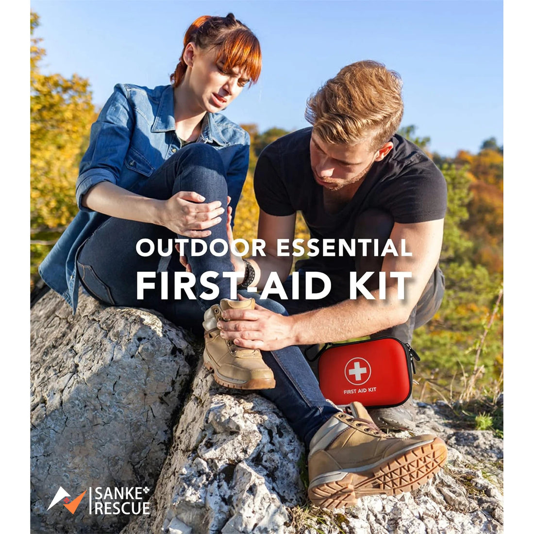 Trousse Premier Secours 103 pcs | Préparation Multi-usage trousse de secours tactique
