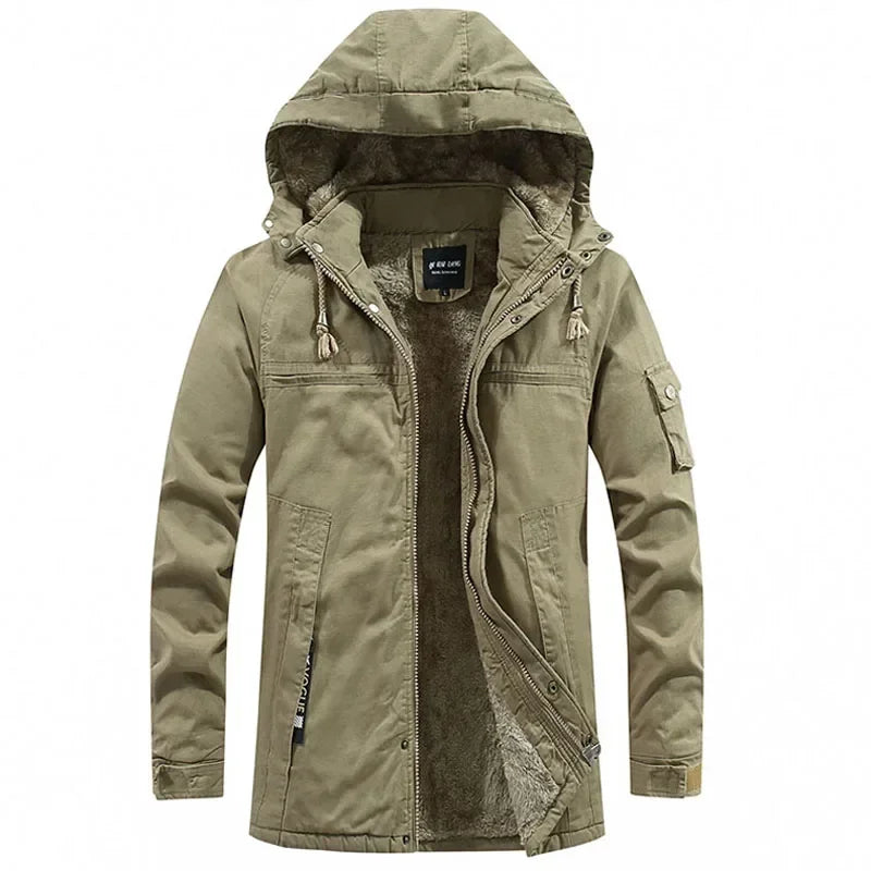 Parka militaire homme imperméable | Chaleur et protection