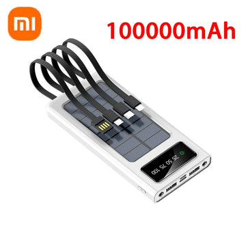 Batterie portable solaire Xiaomi | 200000mAh pour survie