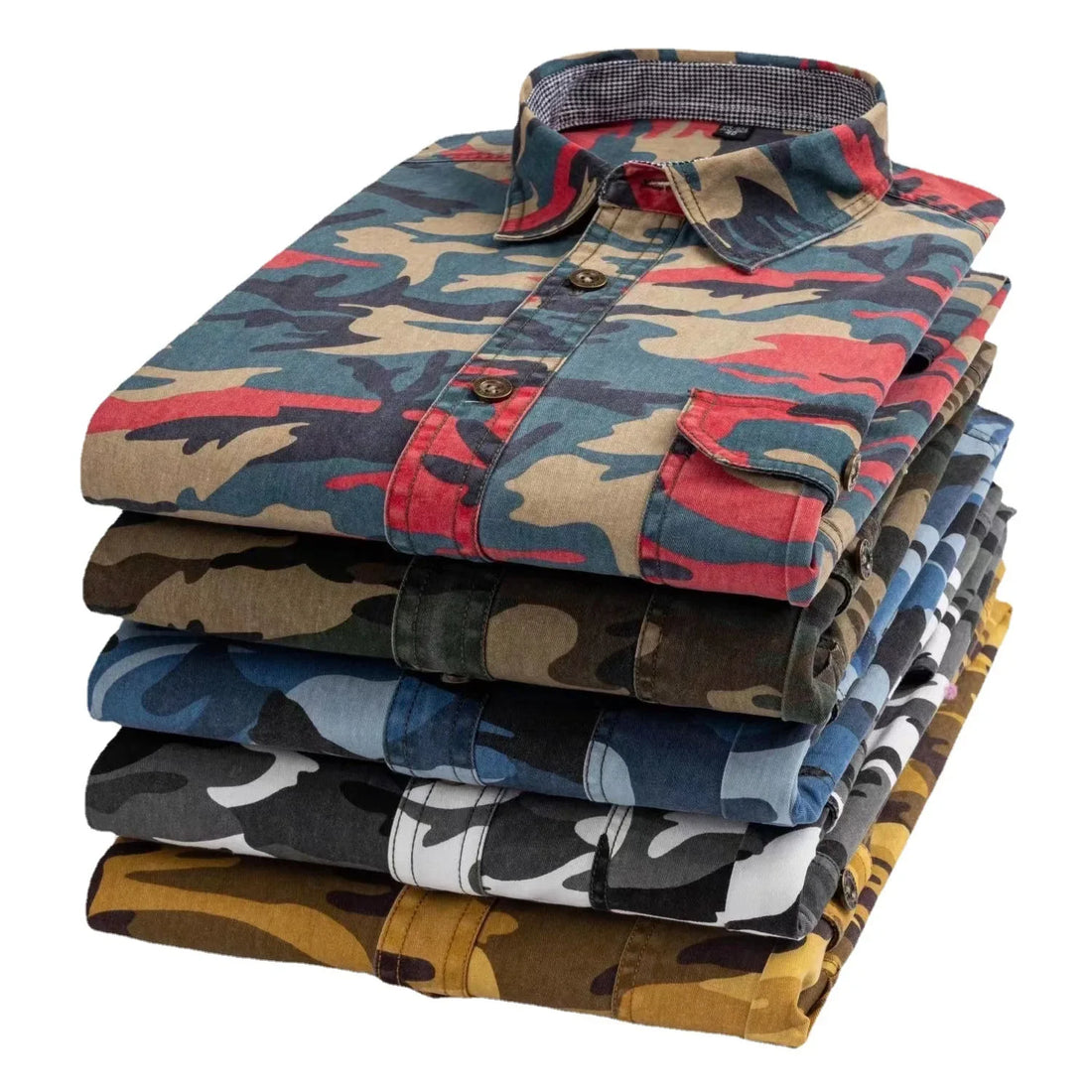 Chemise militaire homme Camouflage | Confort Durable