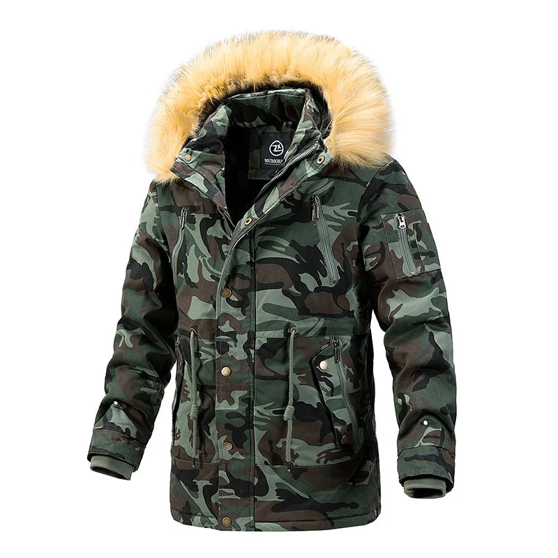Parka militaire homme épaisse | Chaleur et style garantis