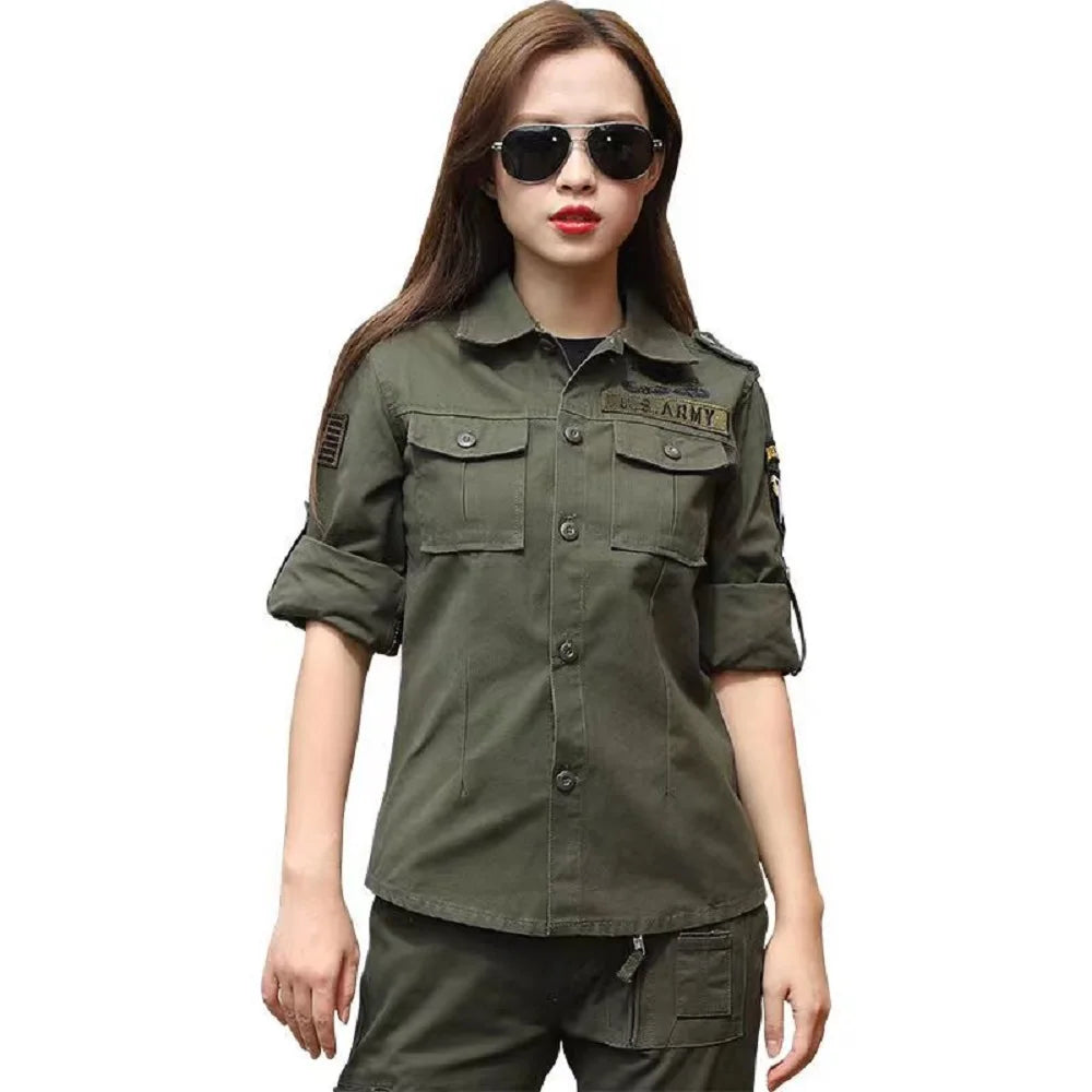 Chemise militaire femme | Élégance et Confort Quotidien