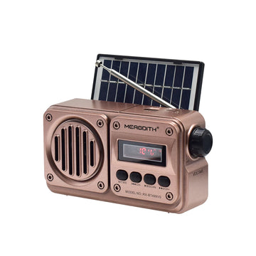 Radio solaire Bluetooth MD-499 | Connectivité en cas d'urgence