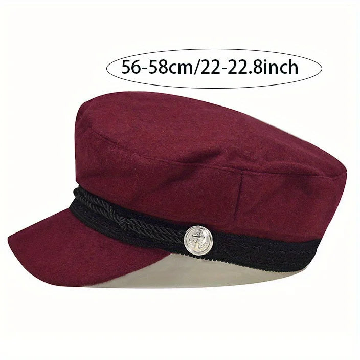 Beret militaire élégant | Style Automne Hiver