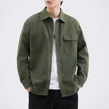 Chemise militaire homme Vintage | Confort Printanier