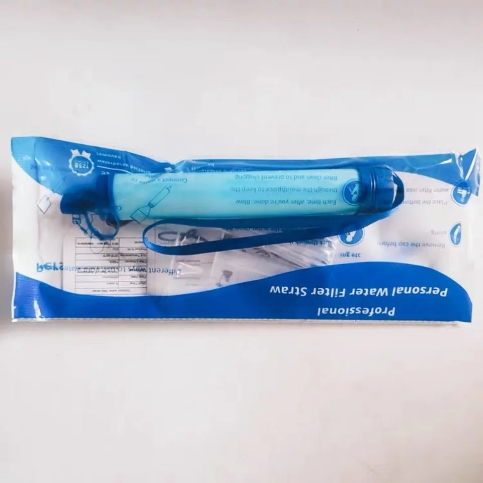 Filtre à eau portable 0,01 µm | Hydratation d'urgence