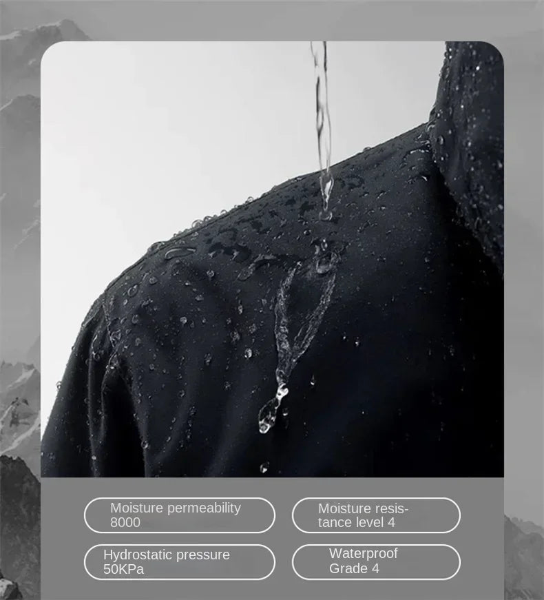 Veste softshell homme polyvalente | Confort imperméable