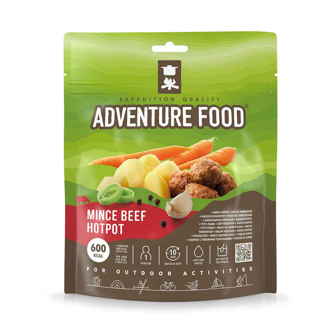 Repas lyophilisé Adventure Food | Hachis parmentier 600 kcal